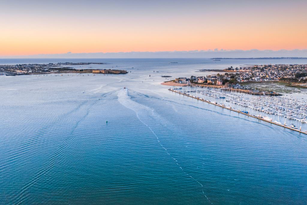 Karte der Region Lorient SüdBretagne Tourismus